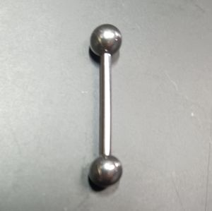 14 gauge 5/8" straight barbell